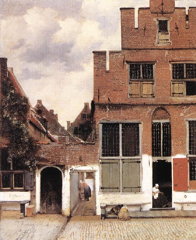 The Little Street st, VERMEER VAN DELFT, Jan